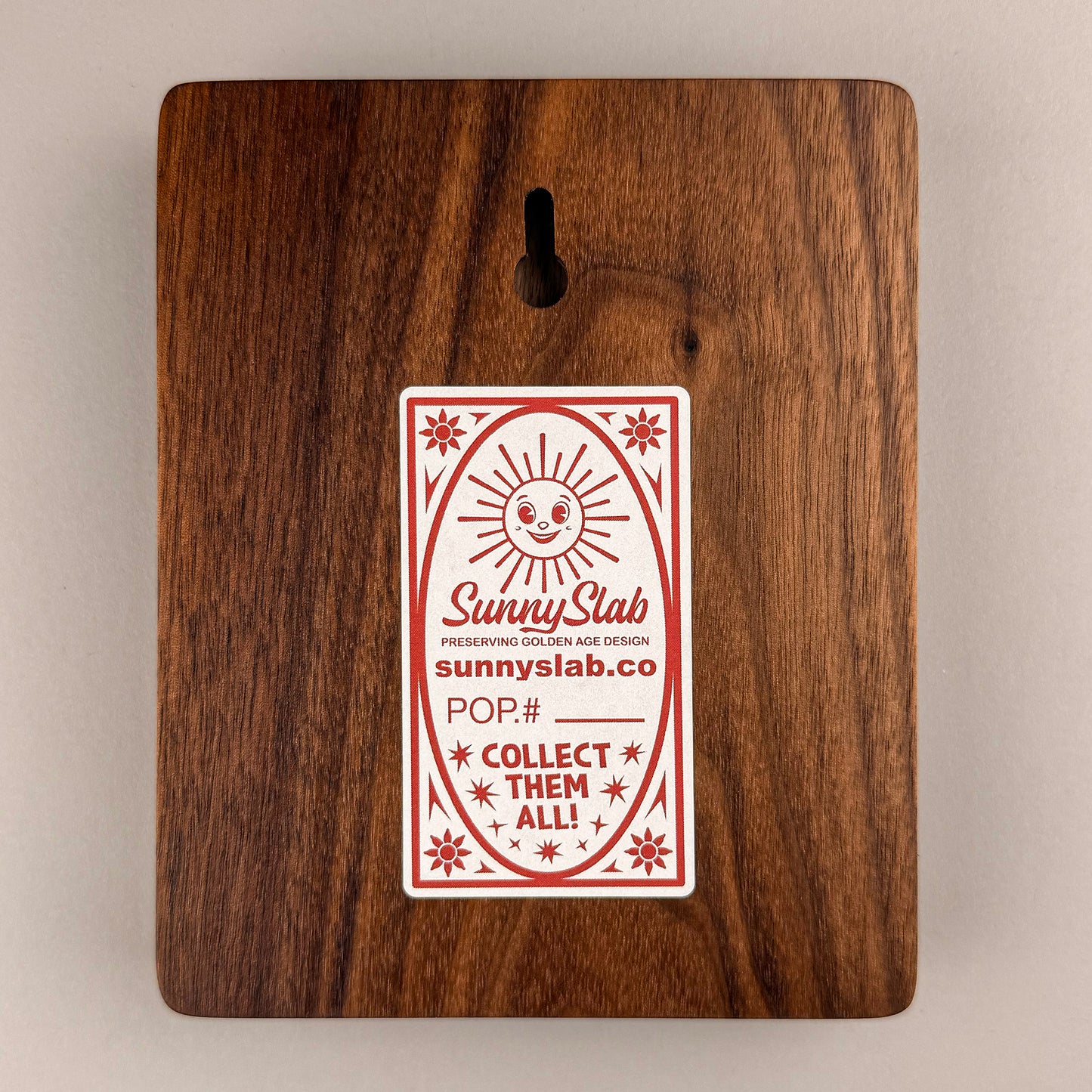 SunnySlab Mid-Century Sailboat Regatta Walnut Wall Art